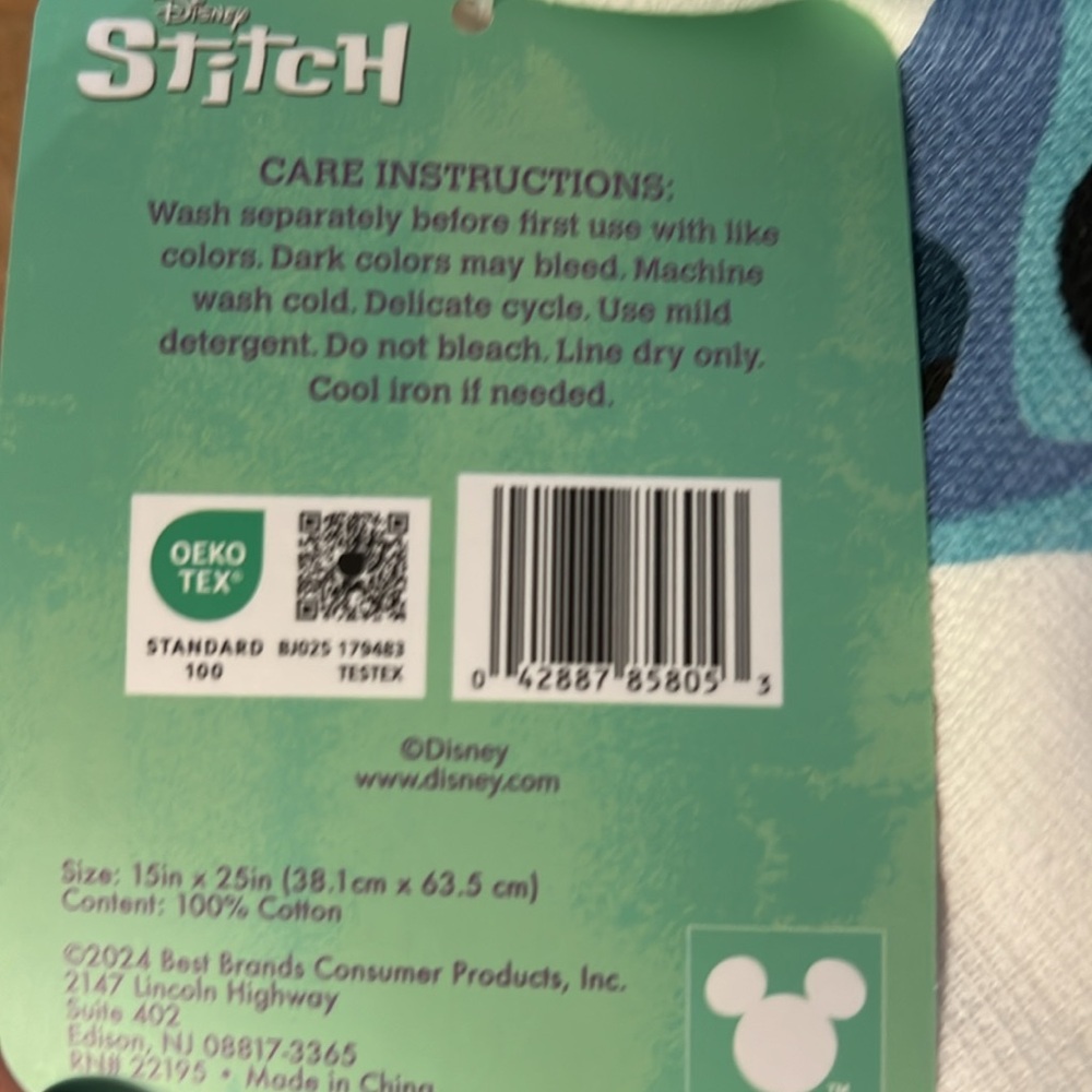 Disney Stitch 2Pc Kitchen Towel Set NWT - Picture 8 of 11